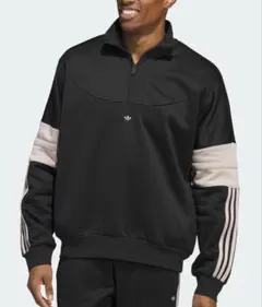 アディダスオリジナルス　ハーフジップトレーナー　トップス