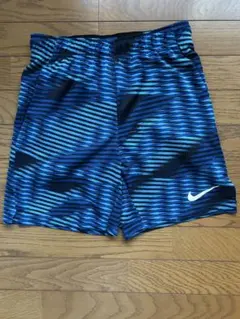 ♢美品♢ Nike ショートパンツ　青/黒　総柄　Sサイズ