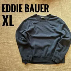 【最終価格】Eddie Bauer エディーバウアー スウェット 前Vガゼット