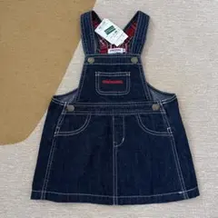 【Mmk様】(タグ付き未使用品)ミキハウス　ジャンパースカート