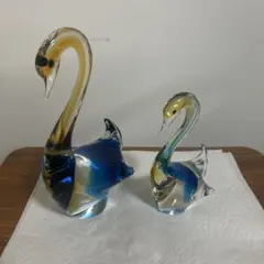 multi Glass 鶏の置物 夫婦 2体セット - メルカリ