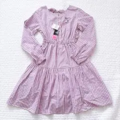 新品 JENNILOVE ジェニーラブ 160 バックリボンティアードワンピース