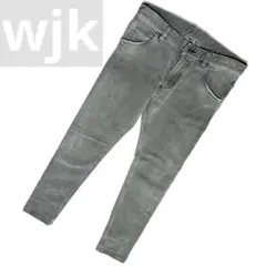 定価3.2万 wjk heavy jersey knit denim パンツ Mのサムネイル