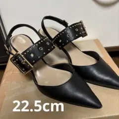 CHARLES & KEITH スタッズスリングバックヒール
