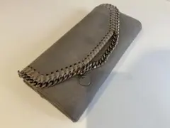 STELLA McCARTNEY 長財布 グレー チェーン