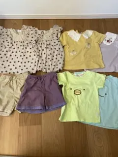 双子　キッズ夏服セット