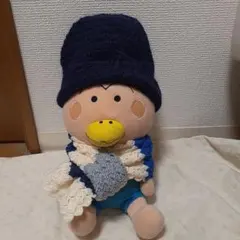 ハンドメイド　ニット帽　マフラー　2点セット