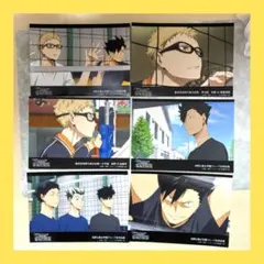 ハイキュー!! フォトカード　ブロマイド　月島蛍　黒尾鉄朗　木兎光太郎　赤葦京治