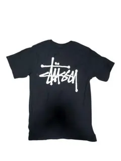 【王道デザイン】Stussy ステューシー Tシャツ バックロゴ ブラック S