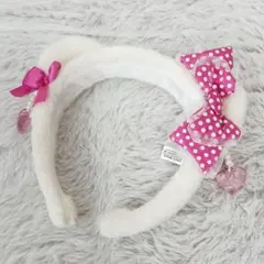 ユニバ　カチューシャ　キティちゃん　ハローキティ　ハート　USJ