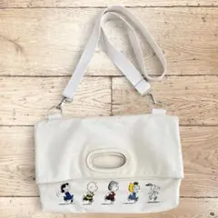 スヌーピー ピーナッツフレンズ 2way斜め掛けショルダーバッグ