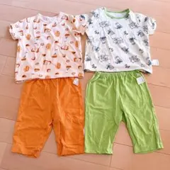ユニクロ　半袖ドライパジャマ　こぐまちゃん　パンどろぼう　パジャマ　100のサムネイル