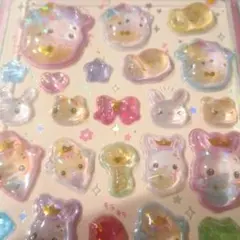 うるちゅるポップシール フワフワらびちゃん