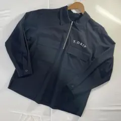 【古着】ハーフジップアップジャケット