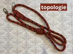 topologie トポロジー ストラップ ロープ オレンジ