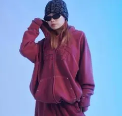 あいり様専用ページ sedacle ジップパーカー 赤 S