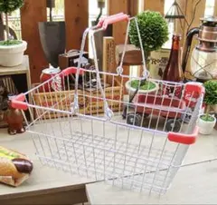 DULTON ダルトン　MARKET BASKET レッド S 3個セット