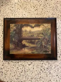 ジーナ様専用⭐︎[レア品]Jamaicaで購入　風景画 木製フレーム