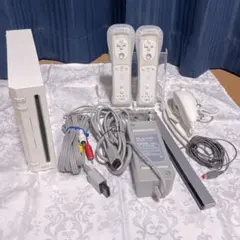ニンテンドー Wii 本体 リモコン2本 すぐに遊べるセット