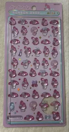 【正規品】ボンボンドロップシールミニ　サンリオ　マイメロディ②