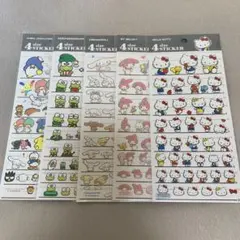 ［正規品］サンリオ 4サイズステッカー 5枚セット