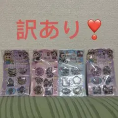 labubuラブブウォーターインきらきら動くスライドステッカーぷくぷくシール4枚