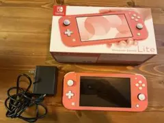 Nintendo Switch Lite コーラル色 本体 ACアダプター付き