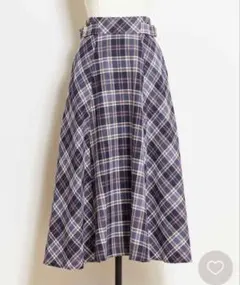 美品　ノエラ　バスケットチェックスカート　Sサイズ