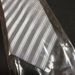 【新品】ネクタイ　レジメンタル　ANDREA SIRALDI シルクと麻