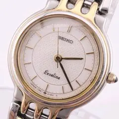 新品電池/稼働】SEIKO コンビ Exceline 7320-0350 - メルカリ