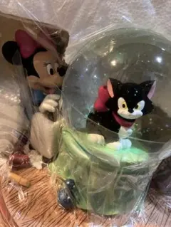 Disney ディズニー 猫 インテリア Figaro レア Minnie - メルカリ