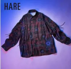 新品未使用【一法師×HARE】完売品！ガラキリカエステッチシャツ