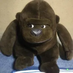 ダークブラウンゴリラぬいぐるみ