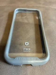iFace iPhone 12 mini ケース 強化ガラス (グレー)