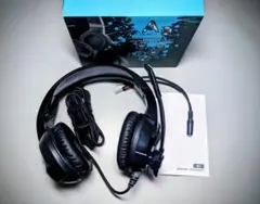 【未使用品】ゲーミングヘッドセット / ヘッドフォン（取説付き）
