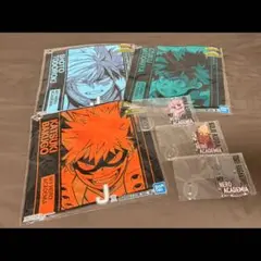 ヒロアカ　一番くじ　タオル　アクスタ