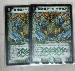 メルカリ便 緑神龍アークデラセルナ 初期 旧枠 緑神龍アーク