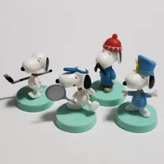 スヌーピー　チョコエッグ　フィギュア　4種セット