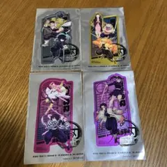 鬼滅の刃　映画特典　クリアカード　4枚セット