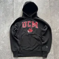 00s Champion リバースウィーブ カレッジ パーカー UCM ブラック