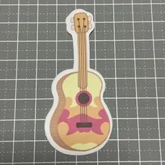 【MM-26】防水ステッカー 楽器 ミュージック 音楽 ウクレレ ハワイ 弦楽器