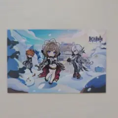 原神 コミケ コミックマーケット シリアルカード 来場特典　C108 カード