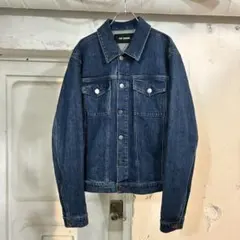 ラフシモンズ RAF SIMONS デニム ジャケット M ブルゾン 2018 RAF SIMONS(ラフシモンズ)デニムジャケット(Joy division)[18SS