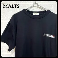 古着　Tシャツ　CLUB MALTS モルツ　サントリー　限定　レア　ビール　黒