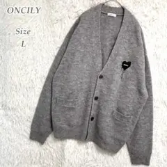 ✨本日限定✨ONCILY ニットカーディガン L オーバーサイズ 長袖 秋冬