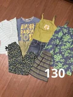 子ども服　女の子　130まとめ売り　春夏物　OSH KOSH他　※新品未着用あり