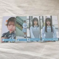 日向坂46生写真 下田衣珠季 片山紗希 松尾桜 五期生お披露目制服 2025浴衣