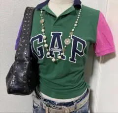 Gap Y2K 平成ギャル ポロシャツ ピチT グランジ　00s マクブリングのサムネイル