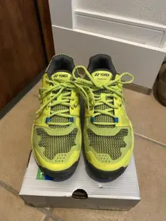 YONEX テニスシューズ 28.0cm ライムイエロー