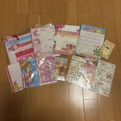レターセット : サンリオ まとめ売り <シール付き>